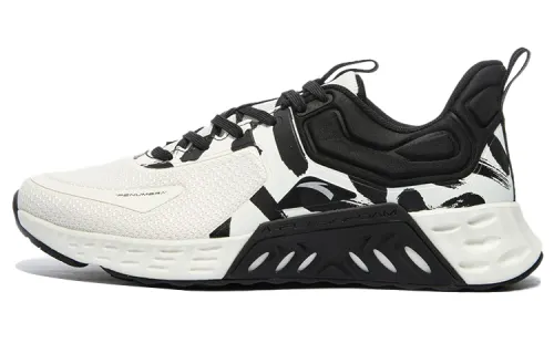 ANTA Training Shoes Men's Low Top Ivory White/Black
