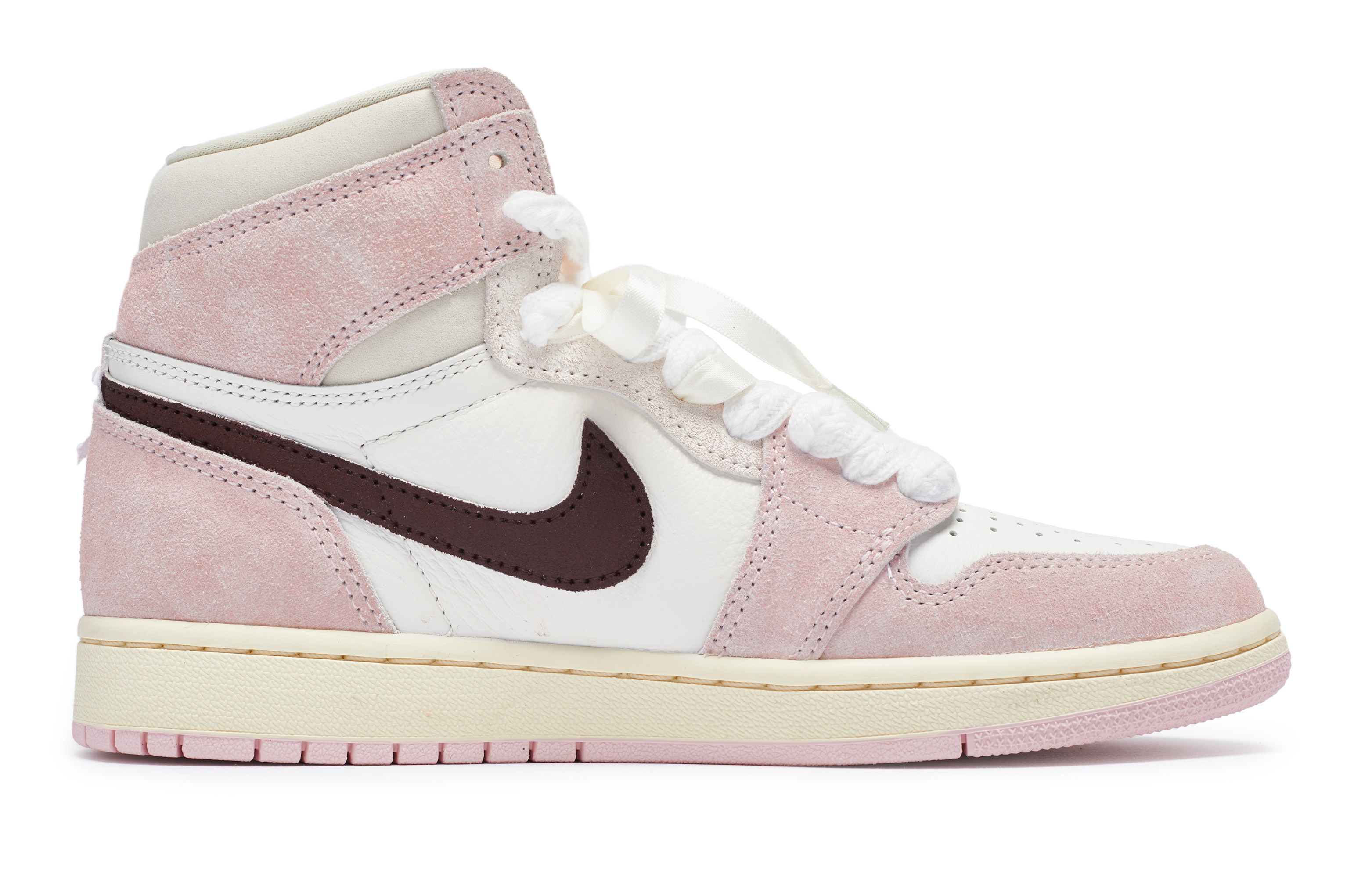 Jordan Air Jordan 1 811 Manufacturing, Skirt Hem Waltz Low top Vintage Basketball Shoes Women’s Pink White