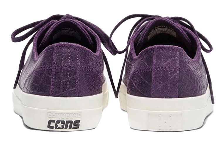 Кеды Pop Trading Company x Converse Jack Purcell Low (фиолетовые) — фото 5