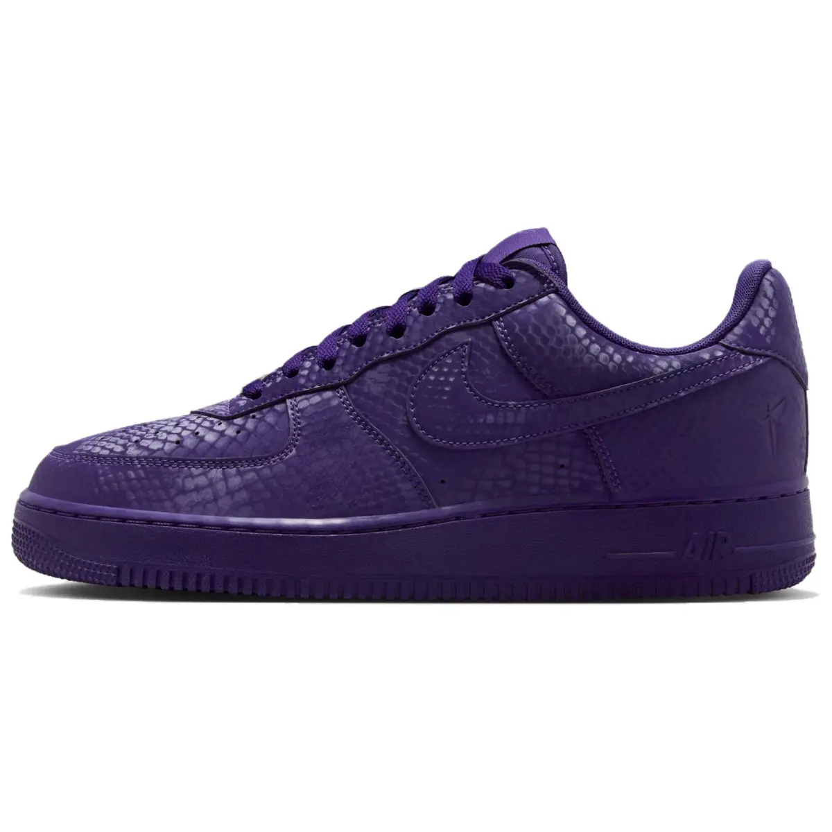 Nike Air Force 1 Slip Resistant Abrasion Resistant Low top Skateboard Shoes Unisex Purple