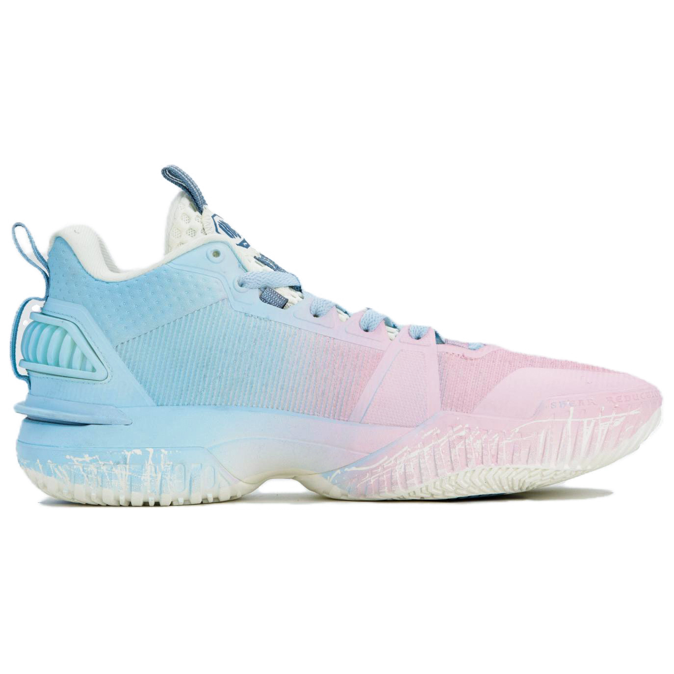 Li Ning Storm 2024 Basketball Shoes Men’s Low Top Pink/Blue