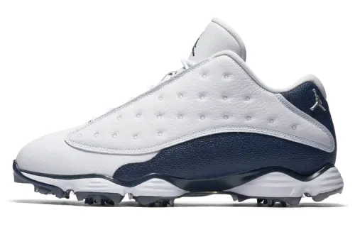 Jordan 13 Retro Golf White Navy Blue