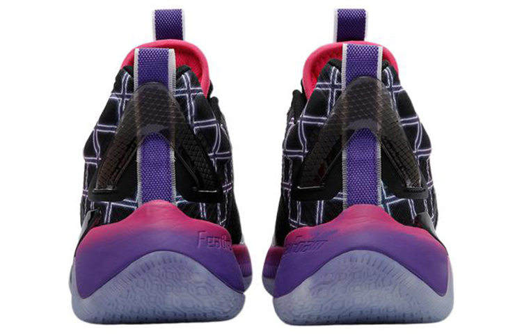 XTEP Levitation 6 Basketball Shoes Men’s Mid Top Black/Red