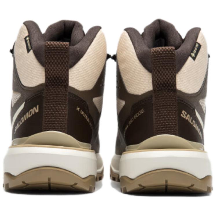 SALOMON X ULTRA 360 Waterproof Support Mid top Hiking Shoes Women’s Brown