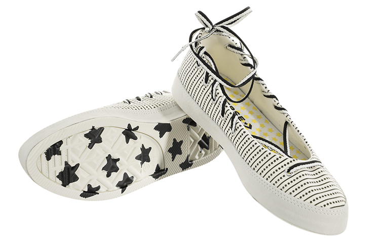 Женские кеды Converse Chuck Taylor All Star Rina Low (белые) — Белый — фото 5