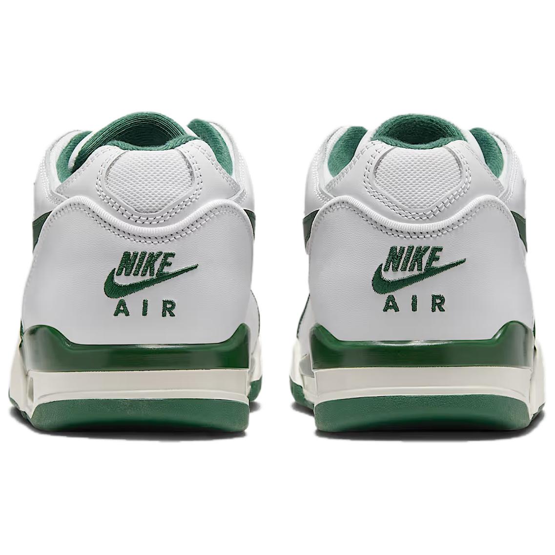 Nike Air Flight 89 Abrasion Resistant Low top Basketball Shoes Men’s White Green