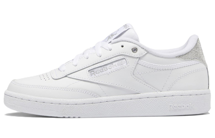 Женские кеды Reebok CLUB C 85 (белые)