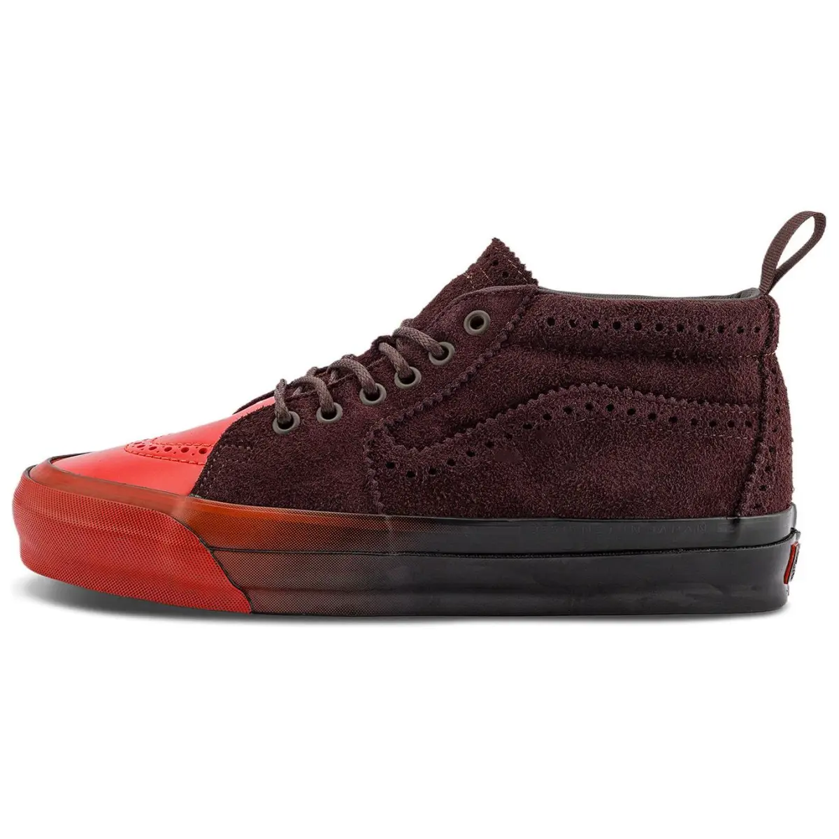 Vans SK8 MID top Skateboard Shoes Unisex Umber