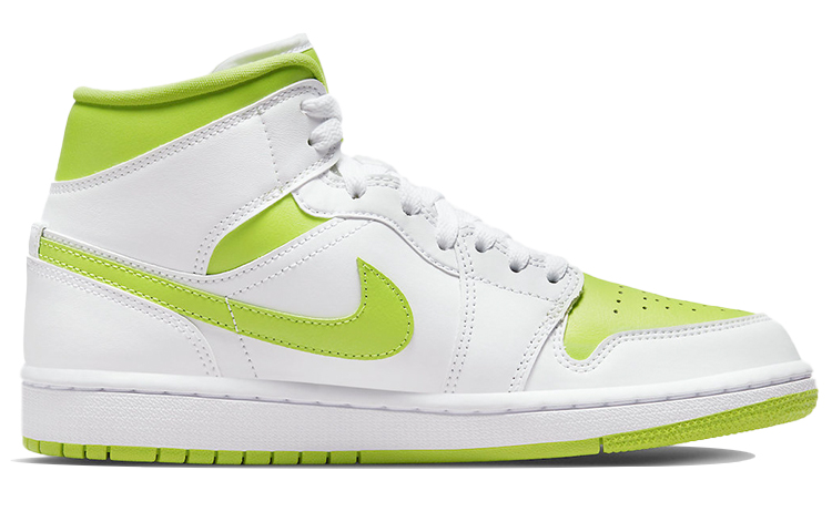 Jordan 1 Mid White Lime Women’s