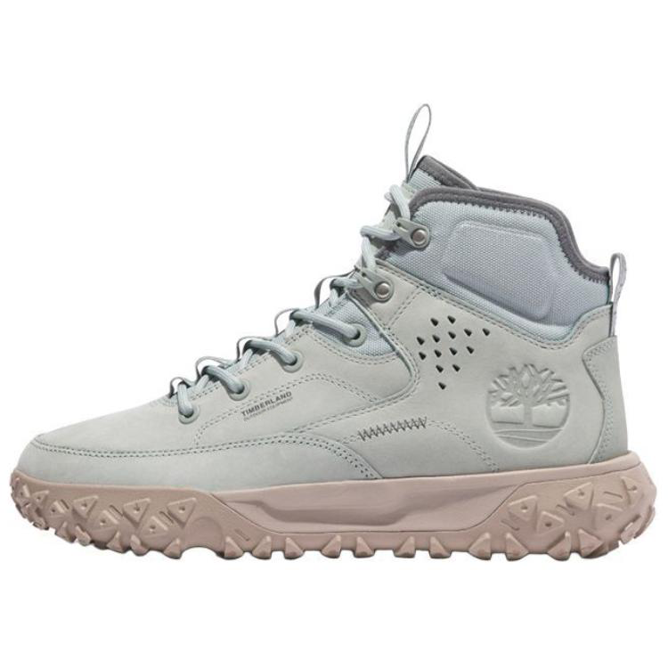 Timberland Greenstride Motion Slip Resistant Abrasion Resistant Mid top Hiking Shoes Men’s Gray