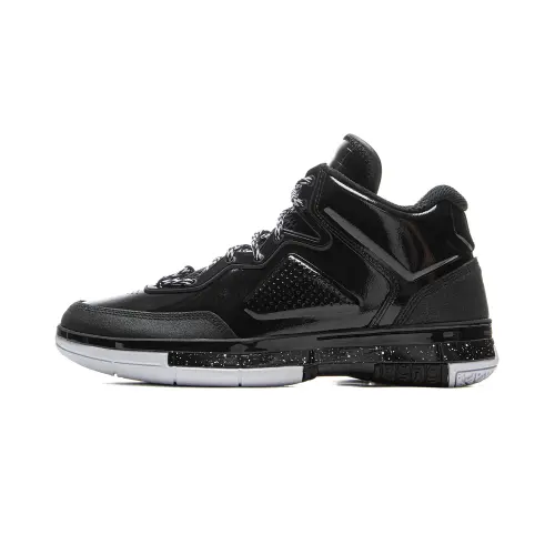 Li Ning WOW 1 Basketball Shoes Men's High Top Black