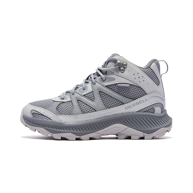 MERRELL TEMPO EXP MID WP Slip Resistant, Abrasion Resistant, Breathable Mid top Mountaineering Hiking Shoes Women’s
