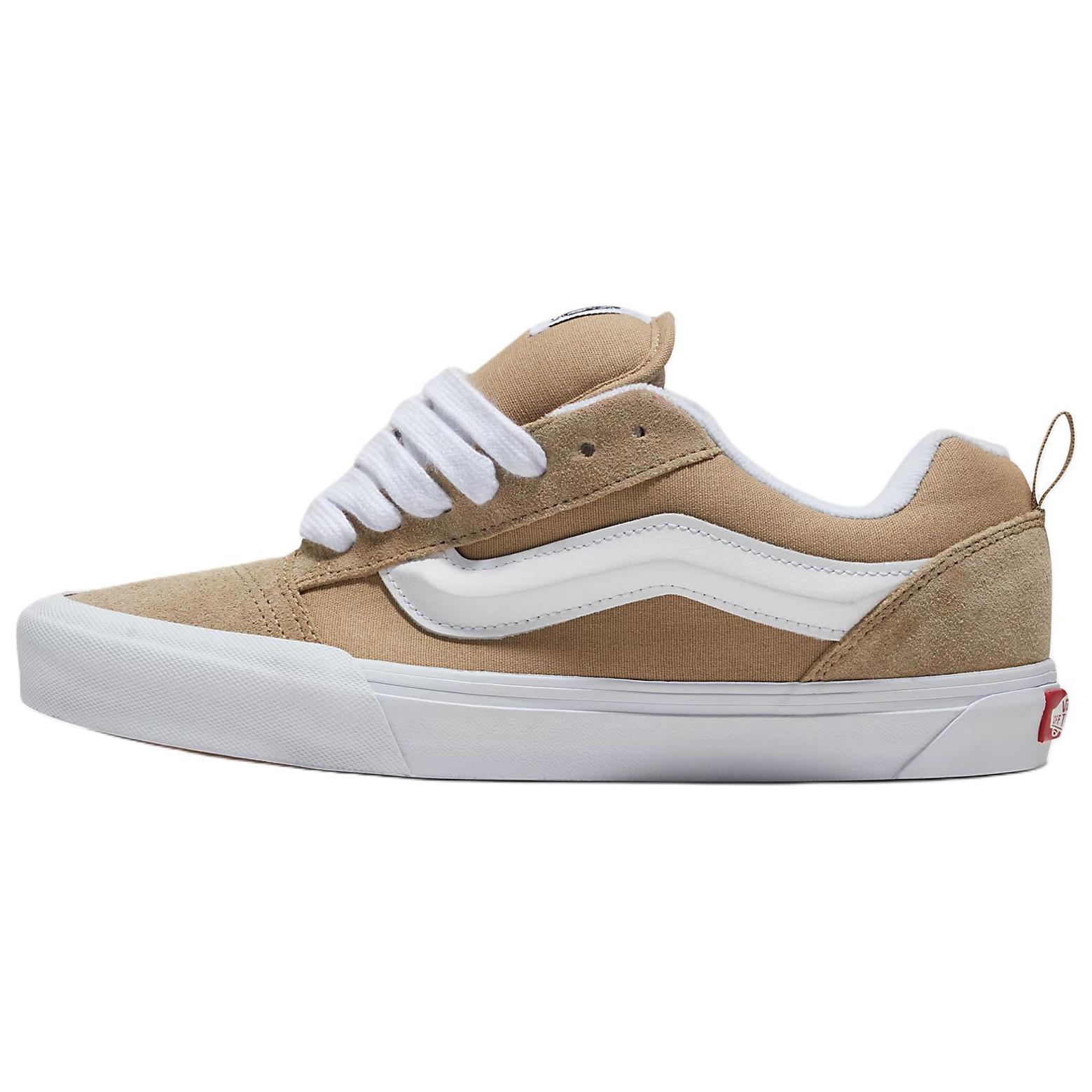 Кеды Vans Vans Knu Skool (коричнево-белые)