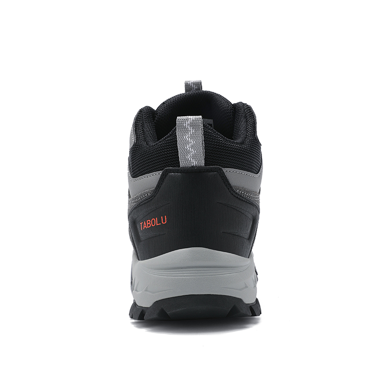 TABOLU Cushioning Slip Resistant Abrasion Resistant High top Hiking Shoes Men’s