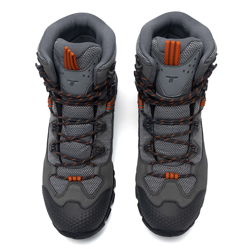Columbia Hiking Slip Resistant Abrasion Resistant Cushioning Grip High top Mountaineering Shoes Men’s Gray