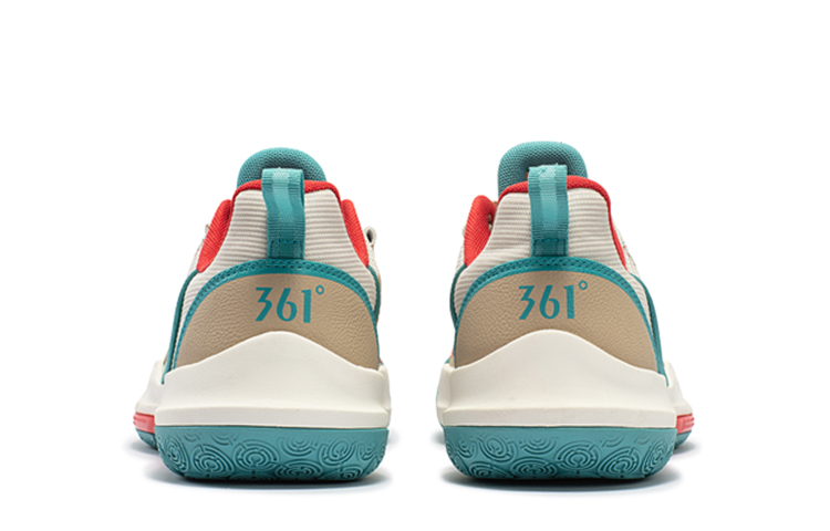 361° DVD Team Game Ready Cushioning Slip Resistant Abrasion Resistant Low top Basketball Shoes Men’s Apricot Tea Brown