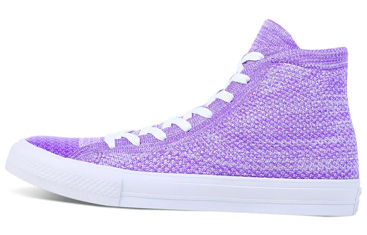 Chuck Taylor All Star Nike x Chuck Taylor All Star Converse Flyknit High 'Hyper Grape'