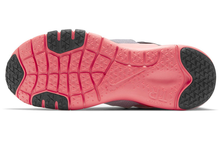 Мужские кроссовки Nike Flex method TR (серо-розовые) — фото 5
