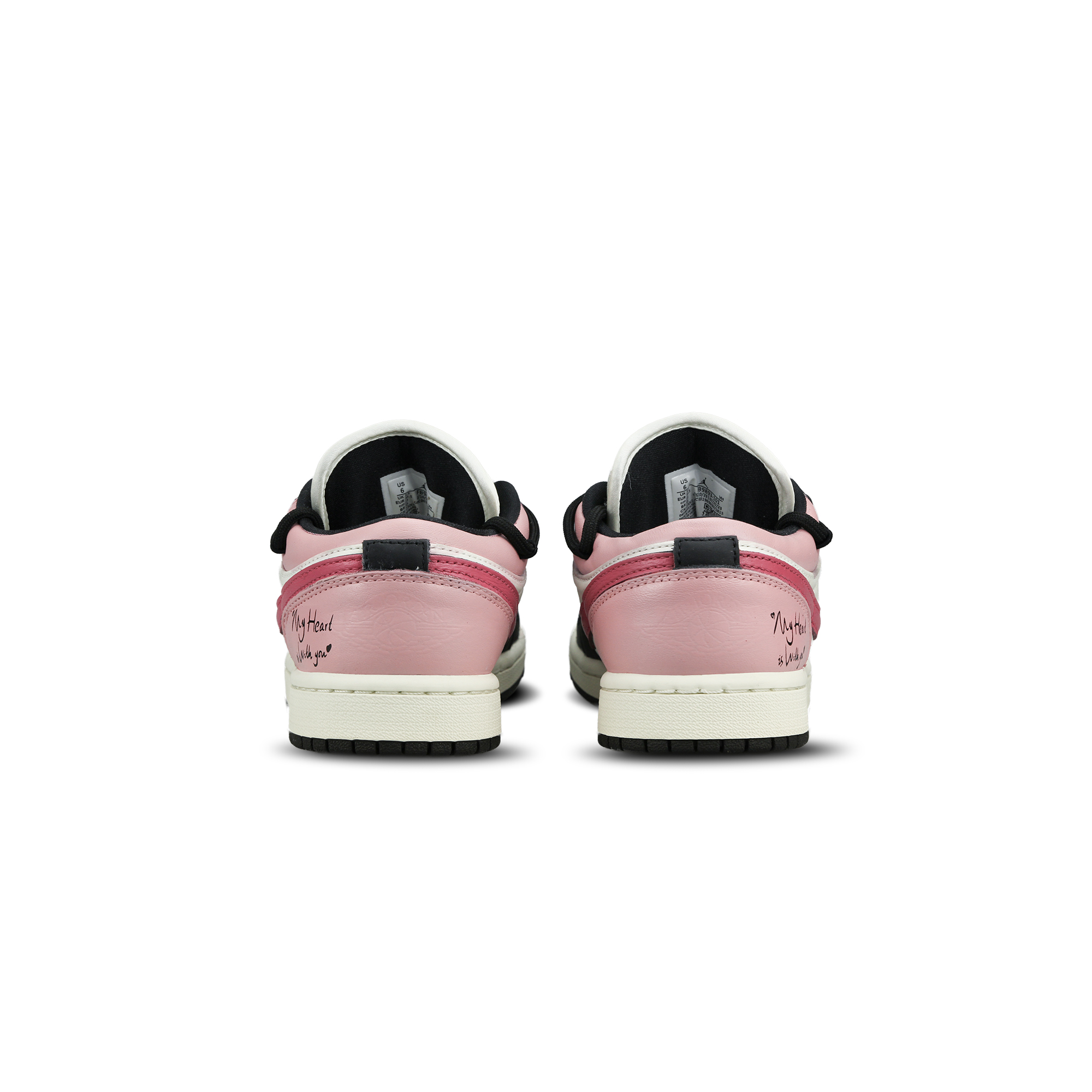Jordan Air Jordan 1 Cushioning Slip Resistant Abrasion Resistant Low top Vintage Basketball Shoes Women’s