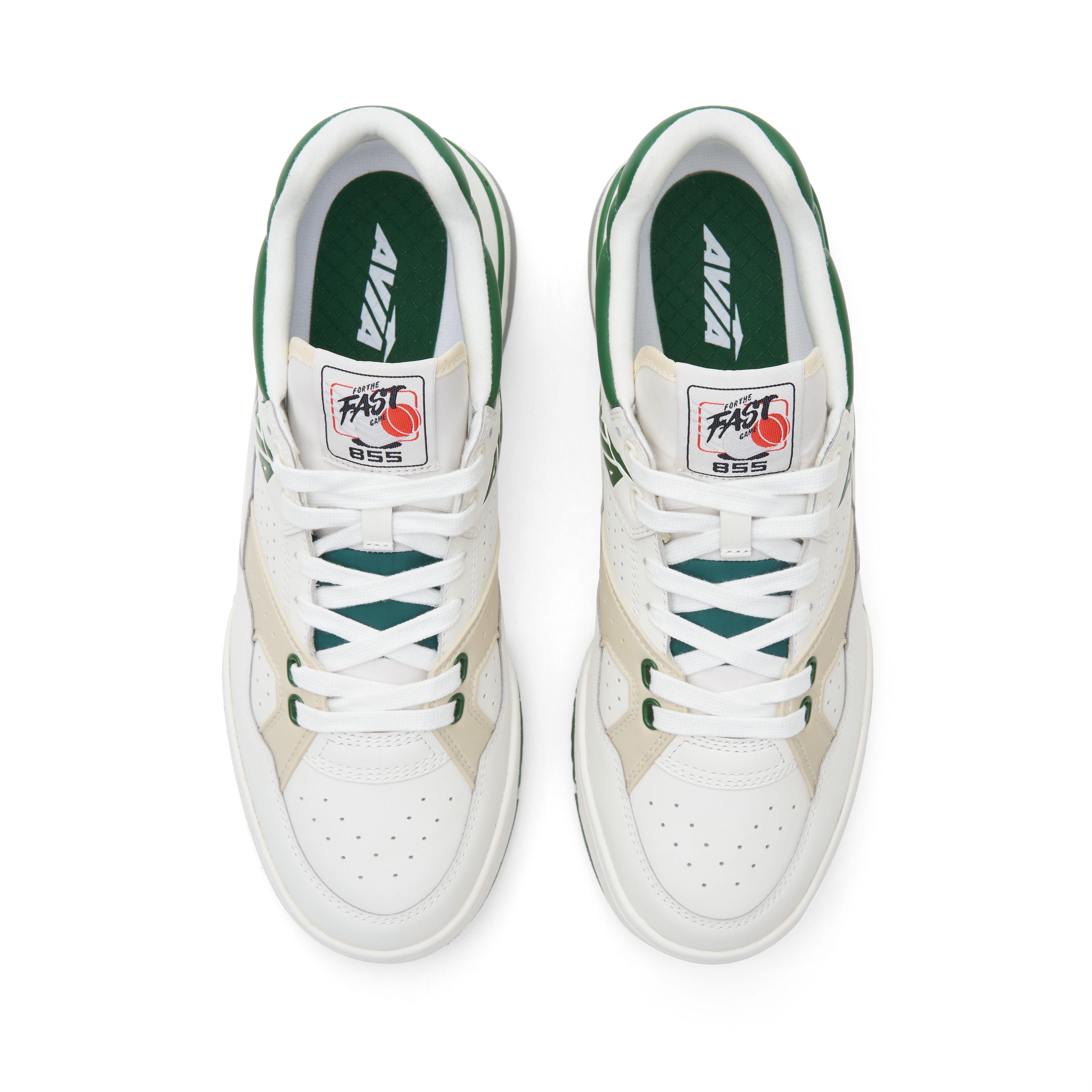 AVIA 855 Slip Resistant Abrasion Resistant Slip Resistant Abrasion Resistant Low top Vintage Basketball Shoes Men’s