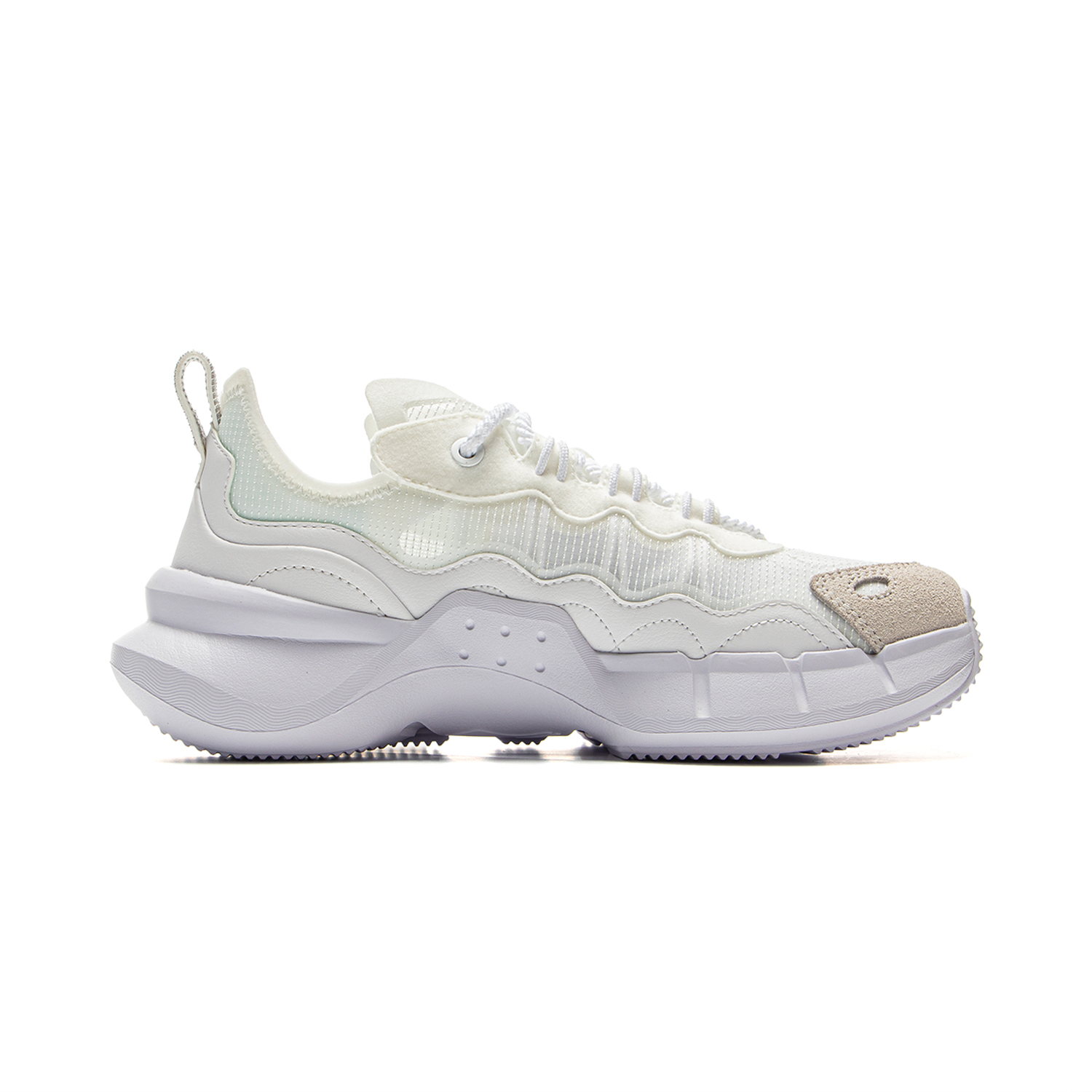 Li Ning Slip Resistant Abrasion Resistant Low top Basketball Shoes Women’s White