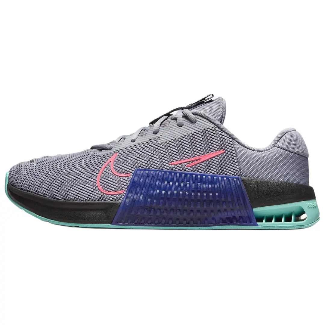 Nike Metcon 9 Soft And Comfortable Slip Resistant Abrasion Resistant Low top Training Shoes Men's Gray