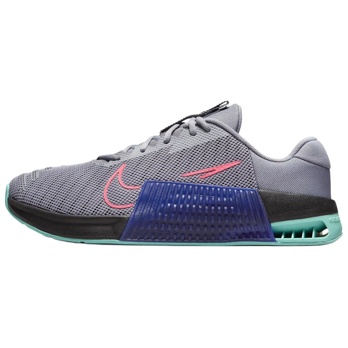 Nike Metcon 9 Soft And Comfortable Slip Resistant Abrasion Resistant Low top Training Shoes Men's Gray
