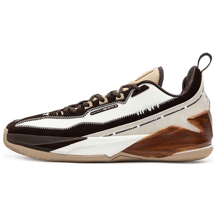 361° Generational Generation 1 Slip Resistant Abrasion Resistant Low top Basketball Shoes Men’s White Black Brown