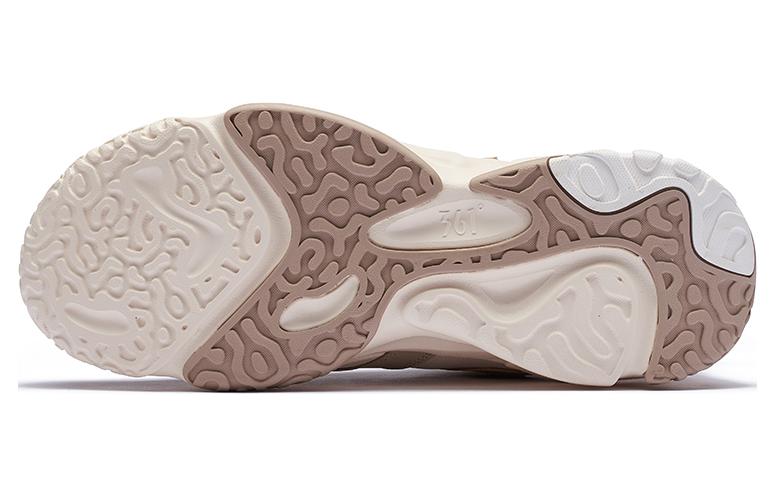 361° Cushioning Slip Resistant Abrasion Resistant Low top Basketball Shoes Men’s Brown Beige