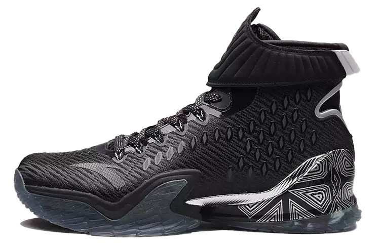 MARVEL x Anta KT3 Thompson 'Black Panther' Black Panther Synthetic Leather Fabric