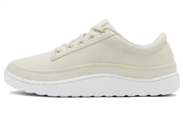 Allbirds Canvas Pacer Canvas Shoes Women's Low Top Natural White