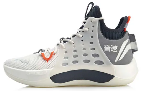Li Ning SONIC 7 Textile, Synthetic Leather, TPU Cushioning Slip Resistant Abrasion Resistant Low top Basketball Shoes