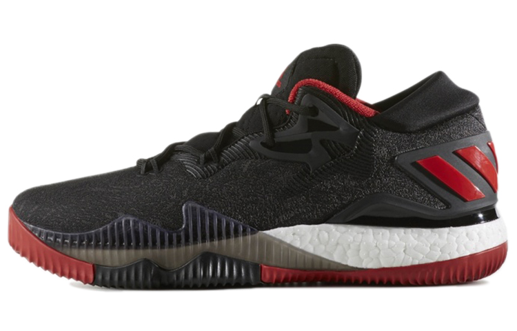 Adidas Crazylight Boost Low 2016 'Core Black Scarlet'