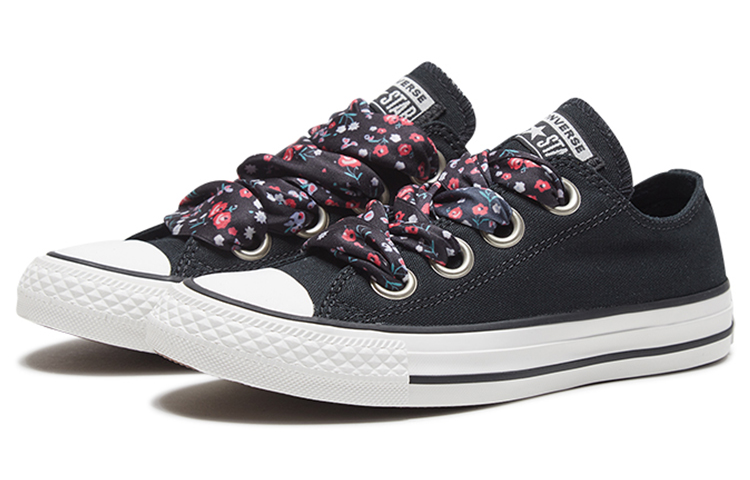 Женские кеды Converse Chuck Taylor All Star Big Eyelet (черные) — фото 3