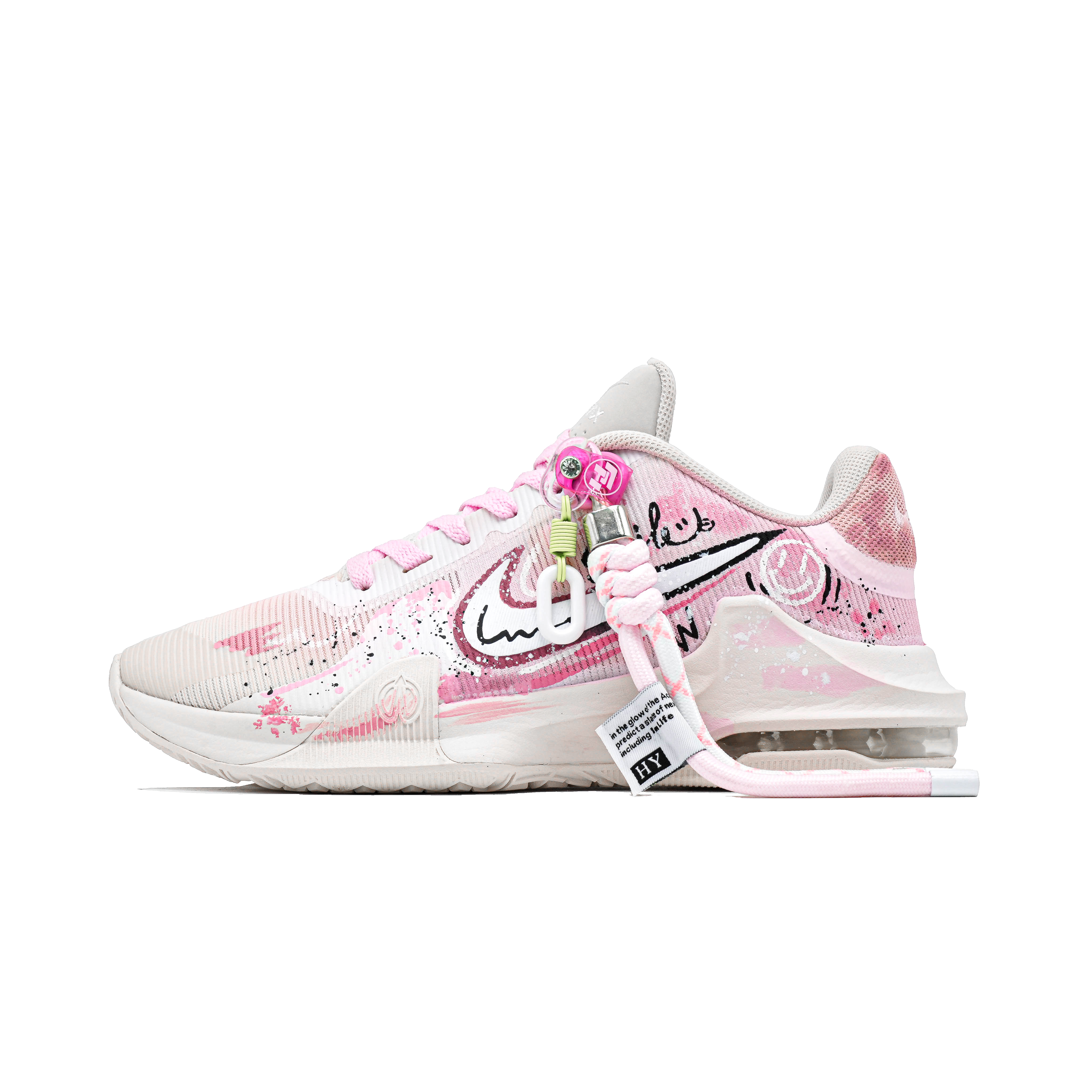 Nike Air Max Impact 4 Adventure Smile Fabric Cushioning Abrasion Resistant Cushioning, Wear Resistant Low top