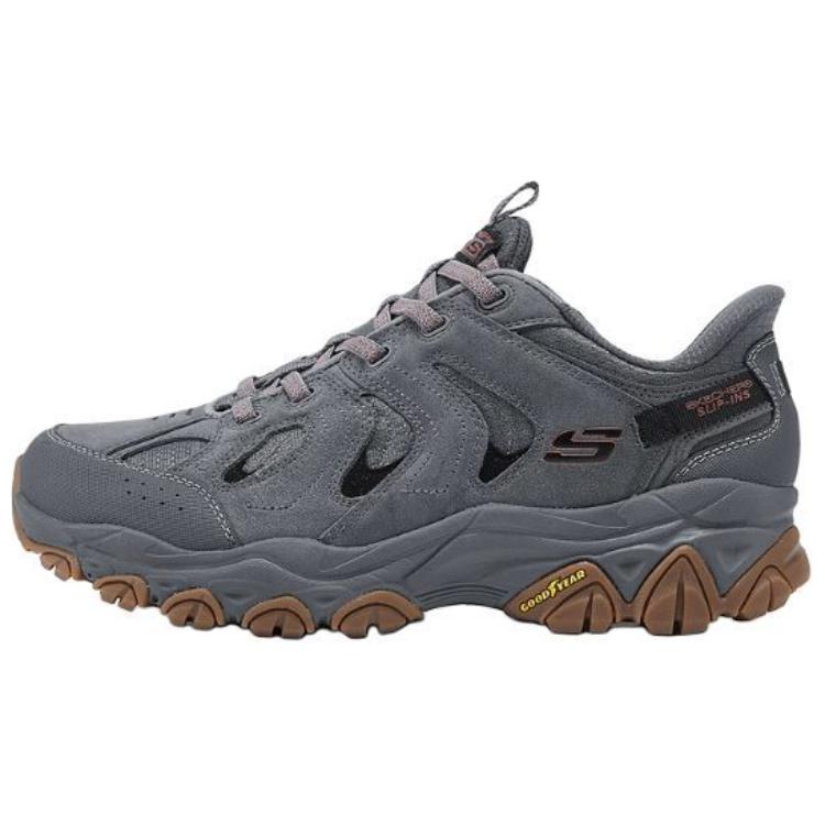 Skechers OUTDOOR MENS Low top Hiking Shoes Men’s Gray