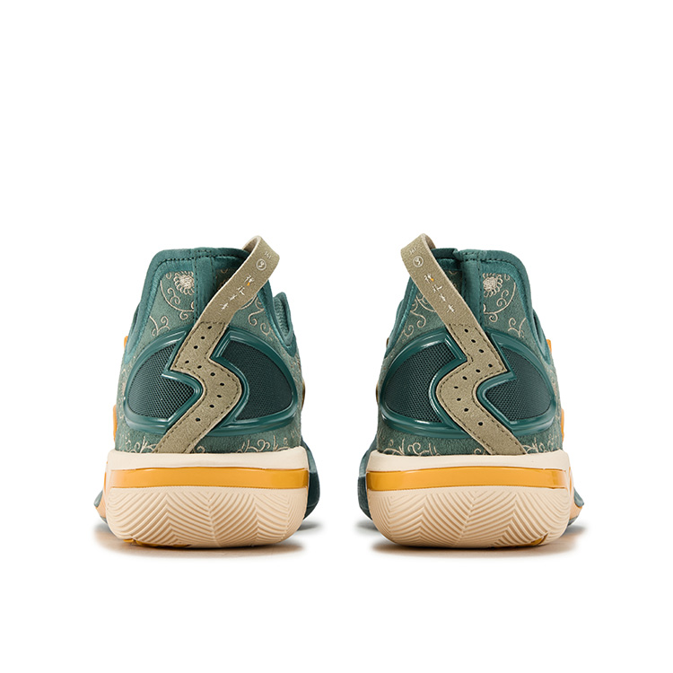 361° BIG3 6.0 Pro Abrasion Resistant Breathable Low top Basketball Shoes Men’s Dark Pine Green