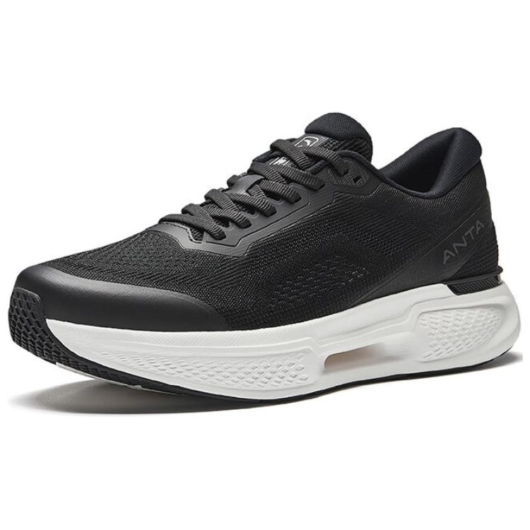 Anta Divine Run 11 Slip Resistant And Breathable Low top Training Shoes Men’s Black
