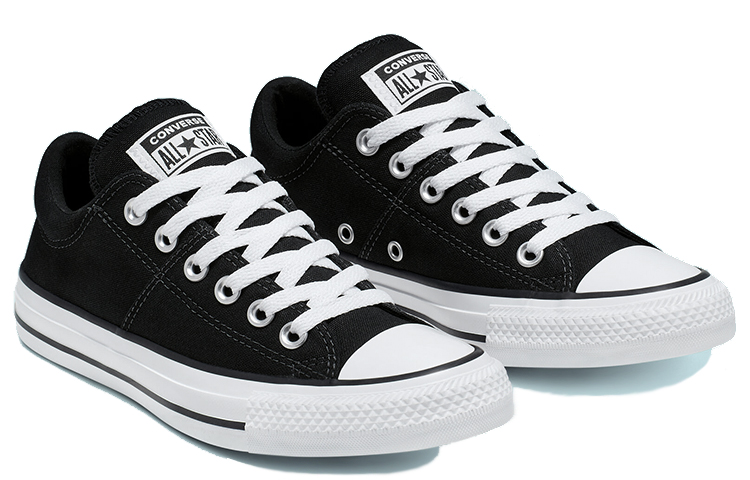 Женские кеды Converse Chuck Taylor All Star Madison Low Top (черно-белые) — фото 3