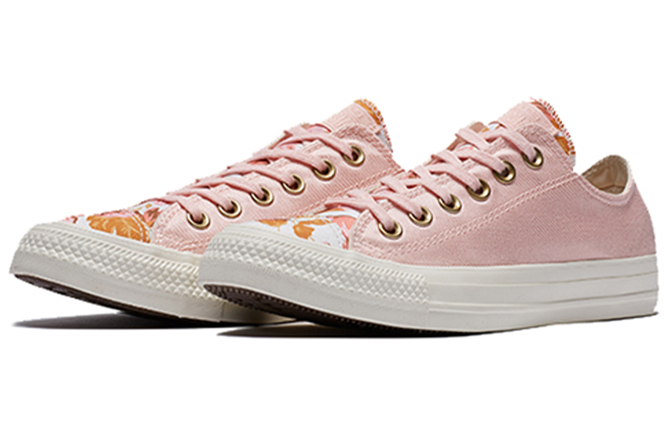 Женские кеды Converse Chuck Taylor All Star (бело-розовый) — Белый / розовый — фото 3
