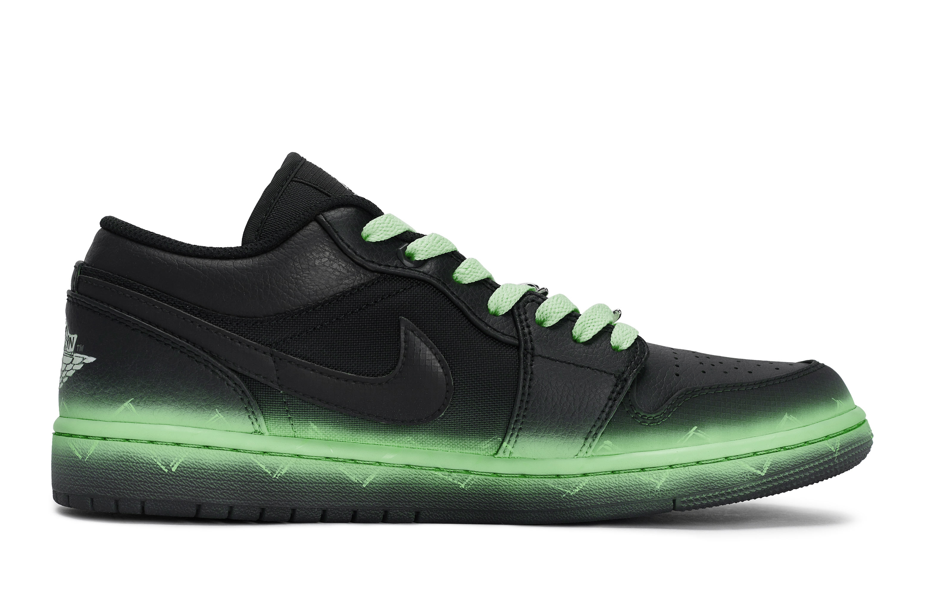 Jordan Air Jordan 1 811 Manufacturing, Current Surge Green, Special Shoe Box Slip Resistant Abrasion Resistant