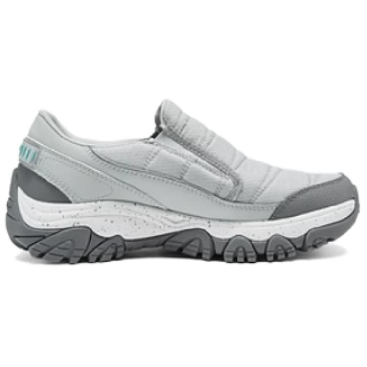 Skechers OUTDOOR Breathable Abrasion Resistant Breathable And Wear resistant Low top Hiking Shoes Women’s Light Gray