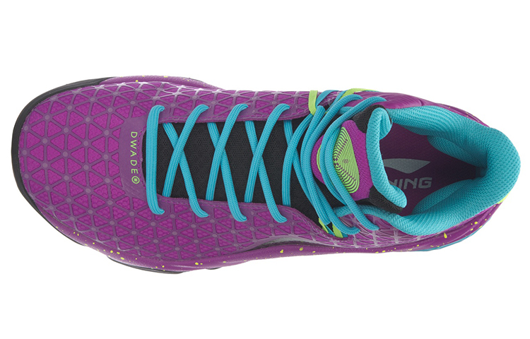Li Ning All In Team 4 Basketball Shoes Men’s Mid Top Purple/Blue