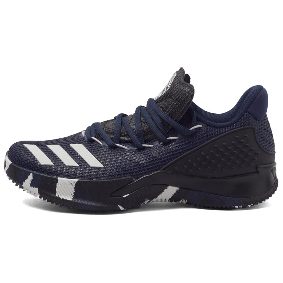 Adidas Ball 365 Slip Resistant Abrasion Resistant Low top Basketball Shoes Men’s Blue Black