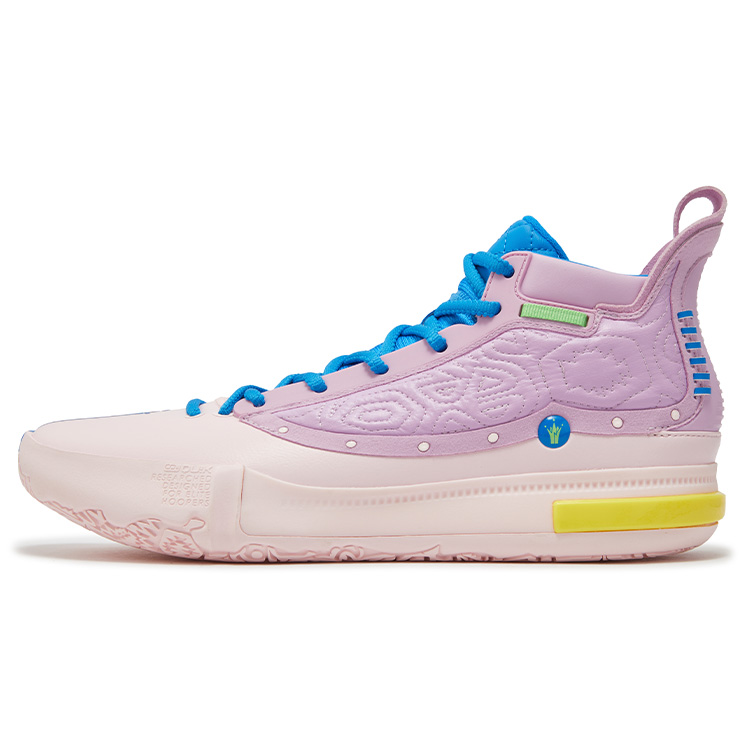361° Joker Nikola Jokić The Legend Basketball Shoes Men’s High Top Heart Pink/Dream Purple