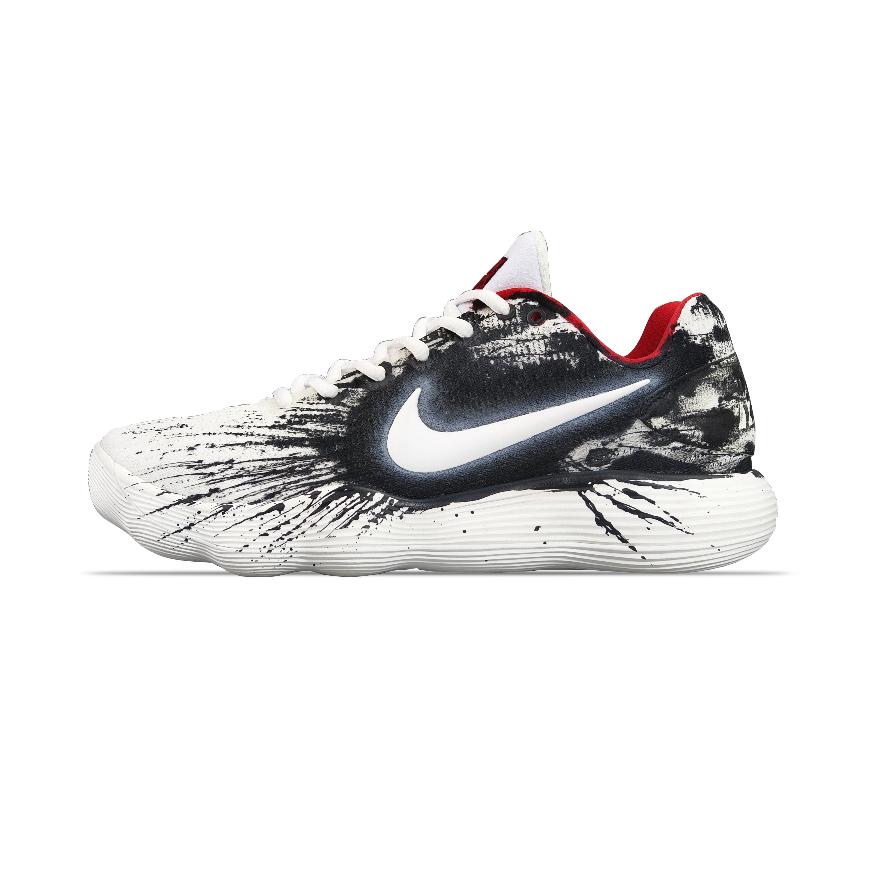 Nike Hyperdunk 2017 Low top Basketball Shoes Men's Black White