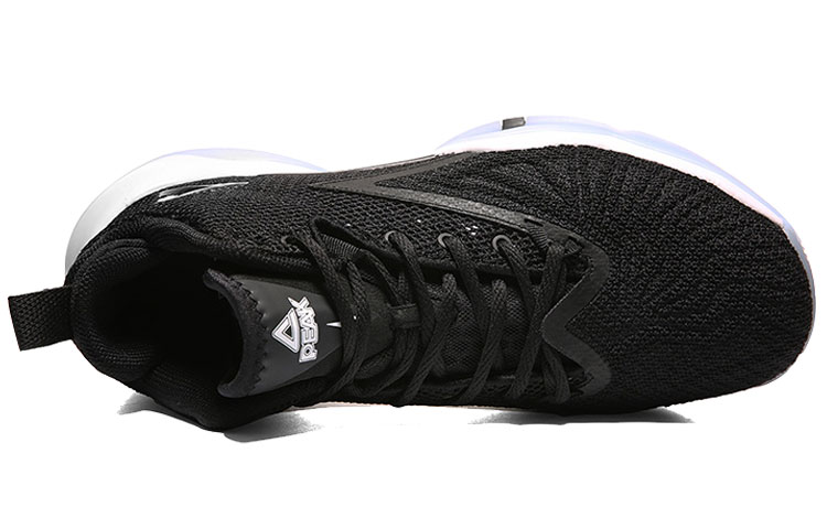PEAK Tai Ji1.0 2020 Fabric Cushioning Slip Resistant Abrasion Resistant Low top Basketball Shoes Men’s Earth Black