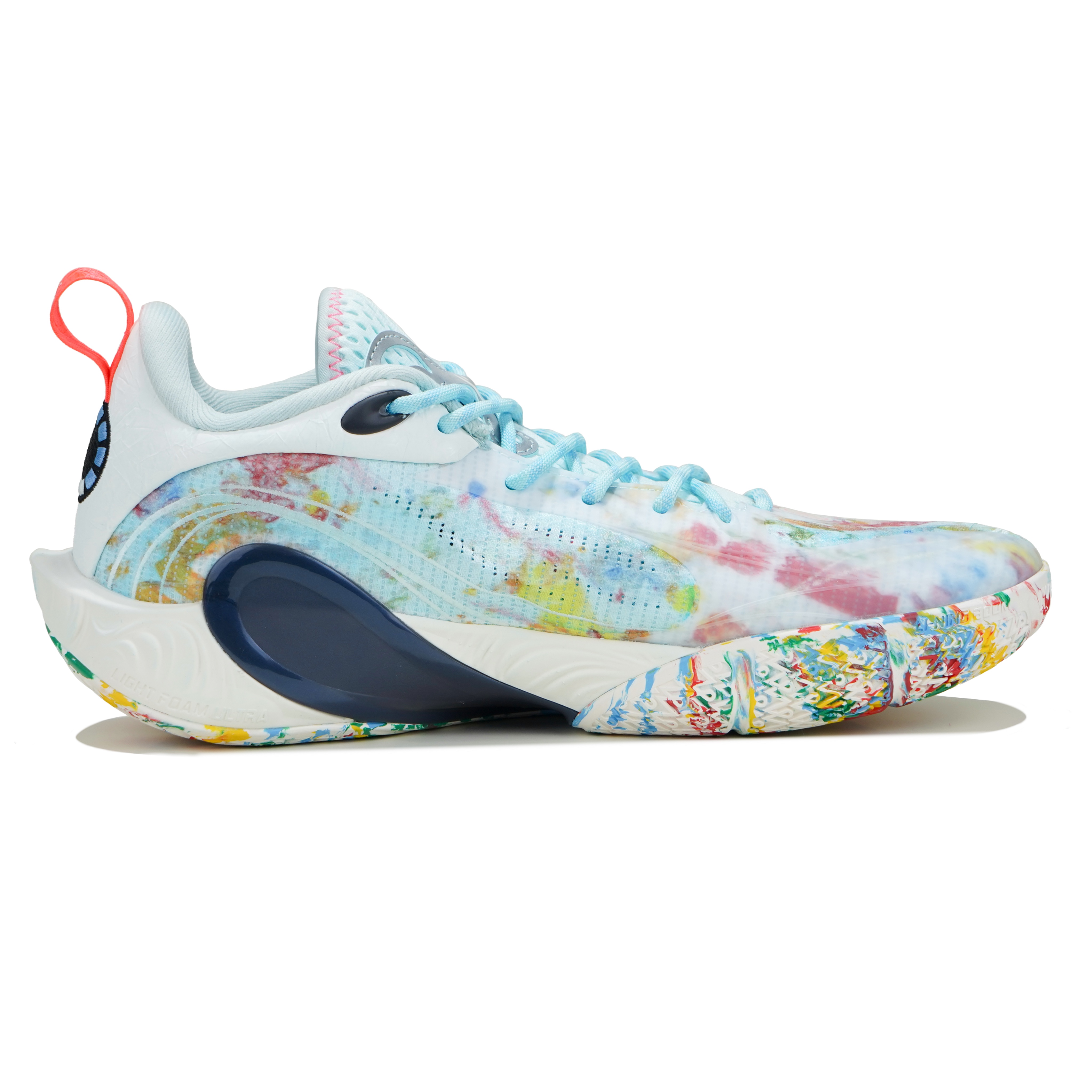 Li Ning Cushioning, Wear Resistant Low top Basketball Shoes Men’s Blue