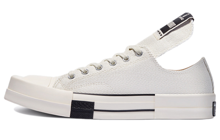 Chuck 70 Rick Owens x Chuck 70 Turbodrk Converse Low 'Lily White'