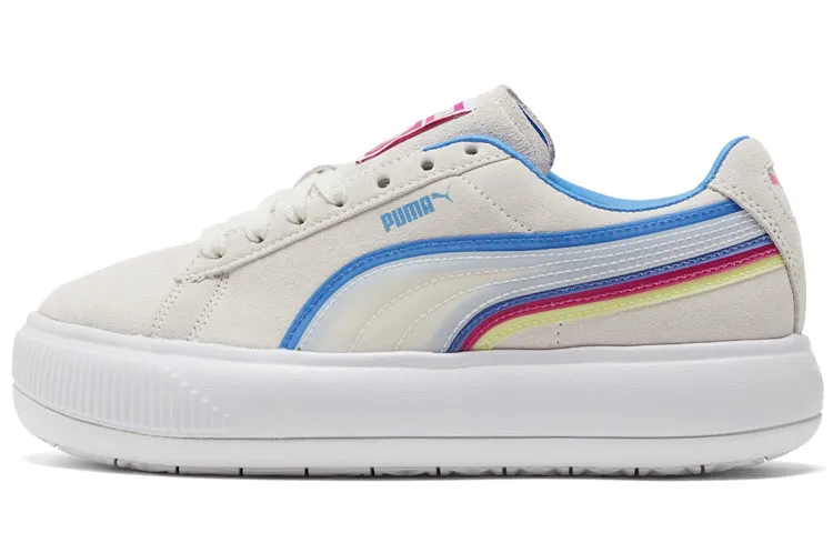 PUMA Suede Mayu Triplex Tech 'Creamwhite Blue Red' Women's